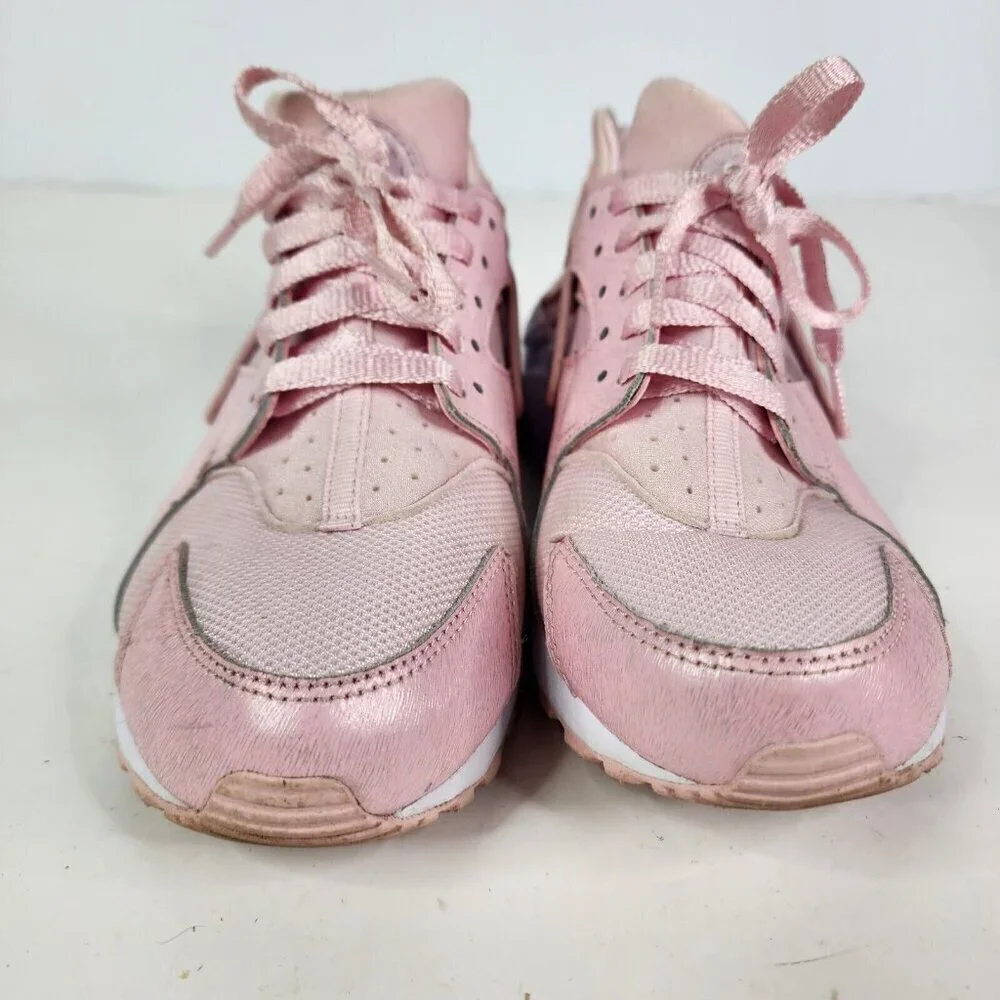 Nike Huarache Run SE Youth Size 7Y Prism Pink Athletic Shoes‎ 904538-600